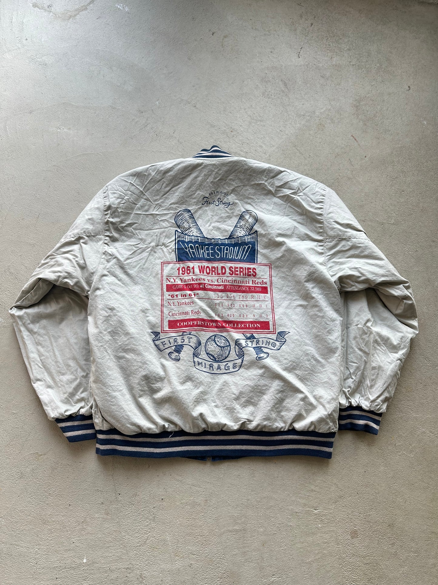 Vintage New York Yankees Reversible Mirage Jacket