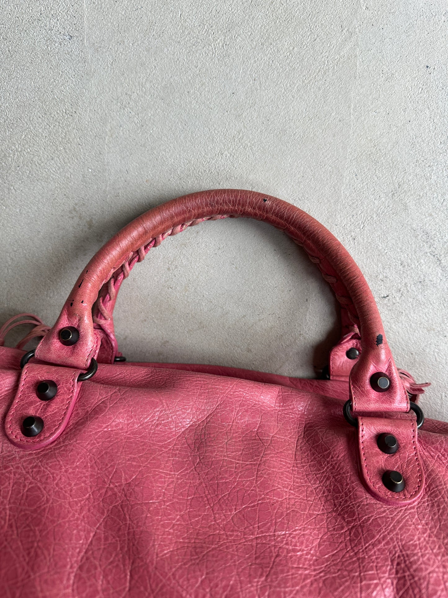 Vintage Balenciaga Pink Twiggy Bag