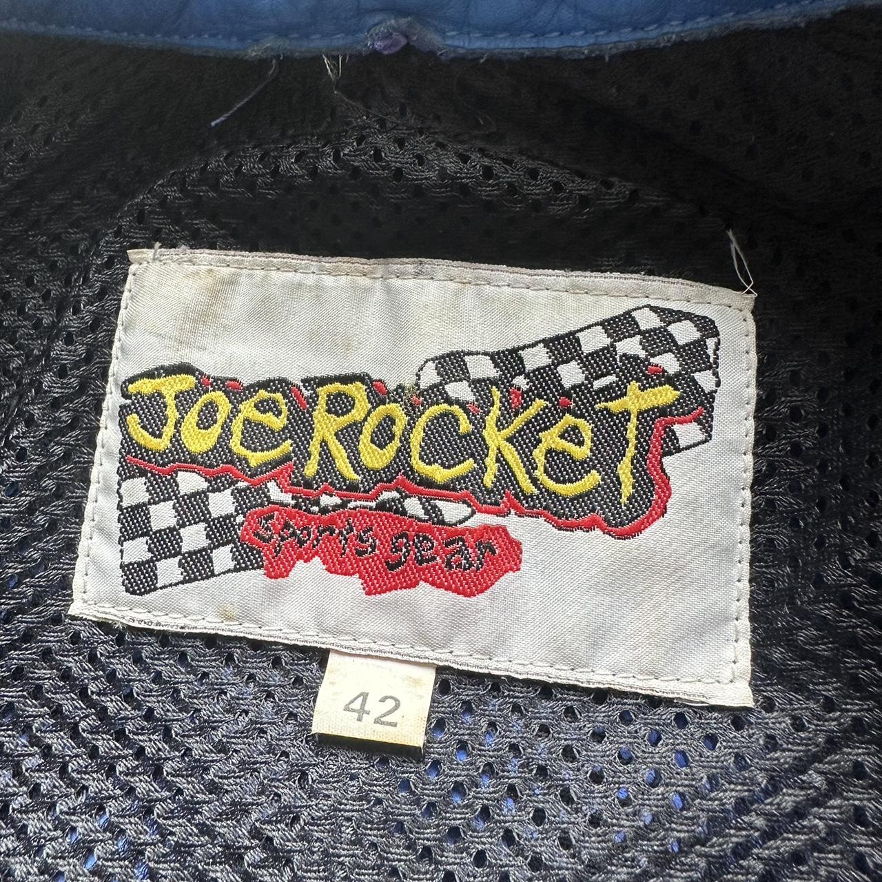 Vintage Joe Rocket Leather Motorcycle Jacket