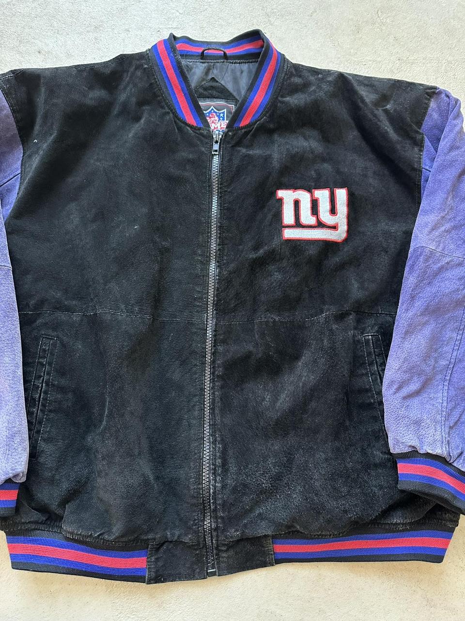 Vintage NFL New York Giants Suede Jacket - XL