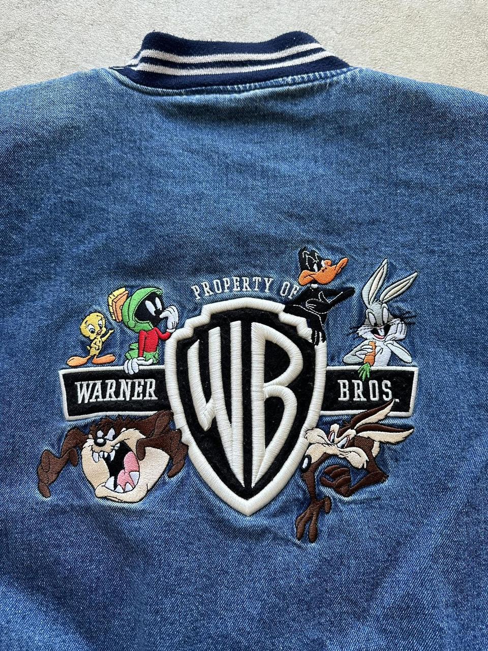 Vintage Warner Bros Looney Tunes Varsity Jacket - L