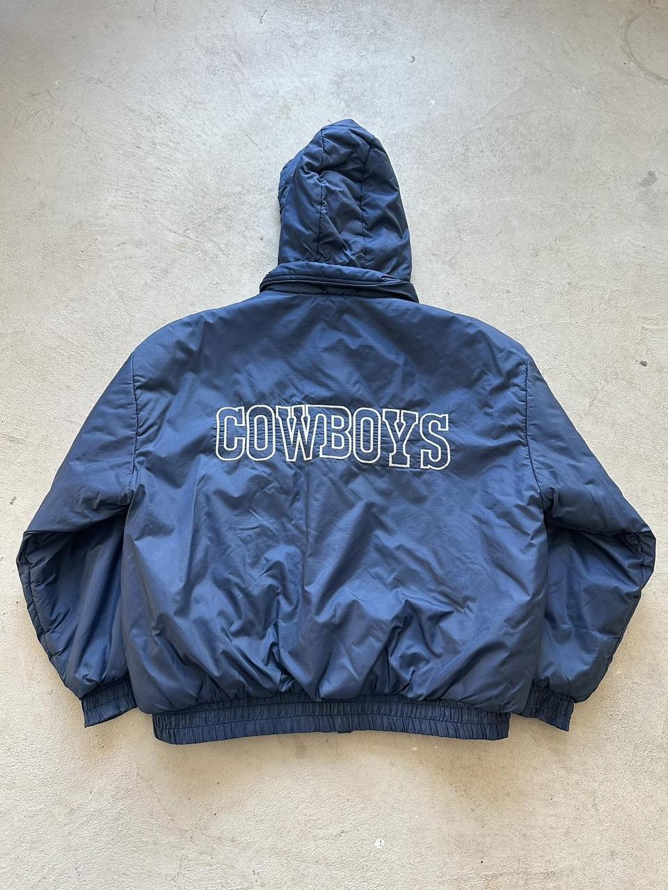Vintage NFL Dallas Cowboys REVERSIBLE Puffer Jacket - XL