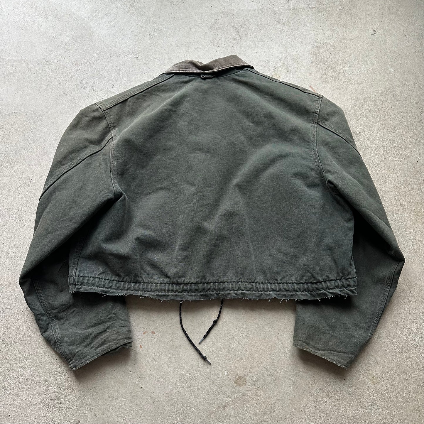 Vintage Carhartt Cropped Green Jacket