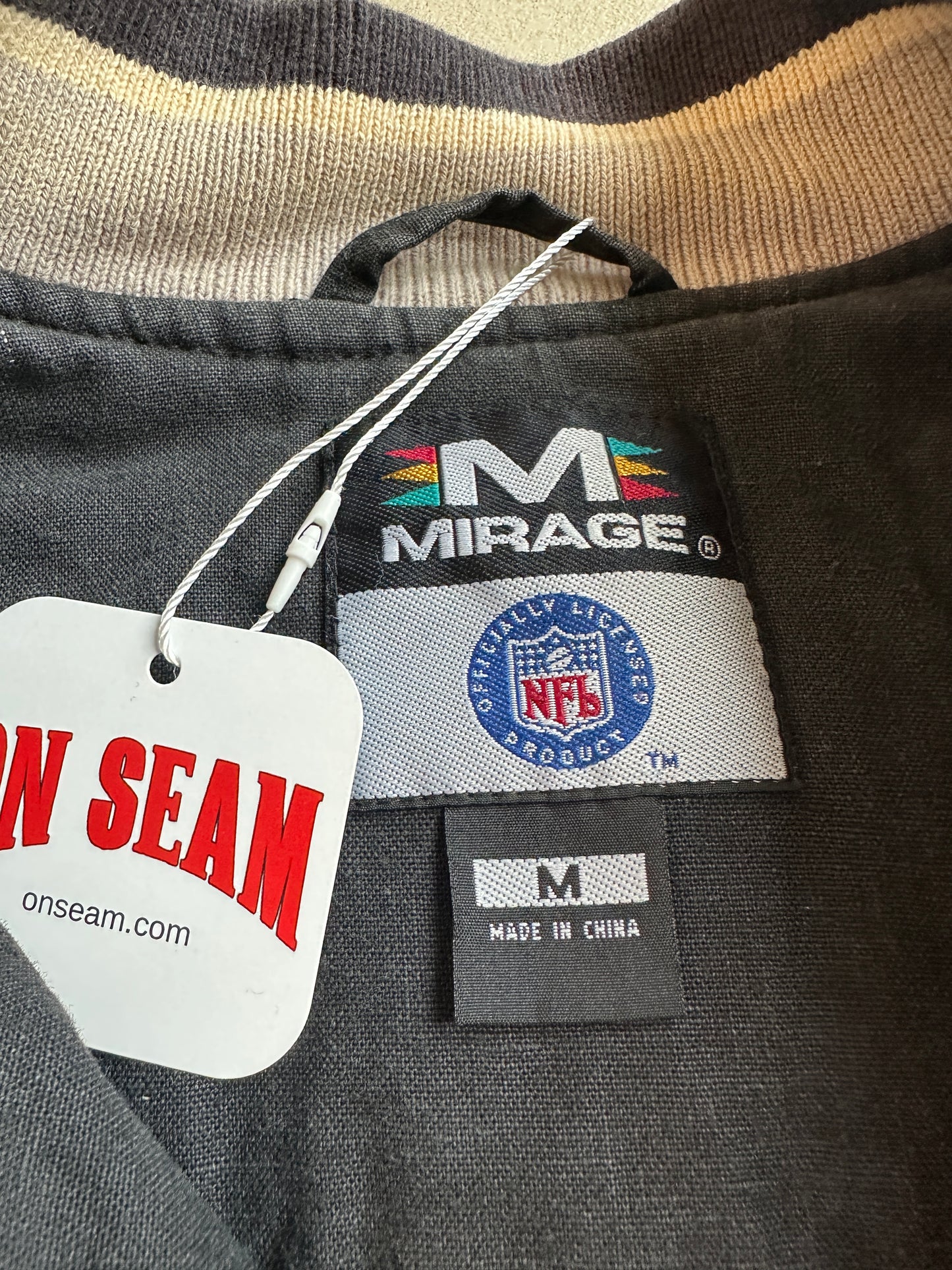 Vintage Raiders NFL Mirage Jacket - M