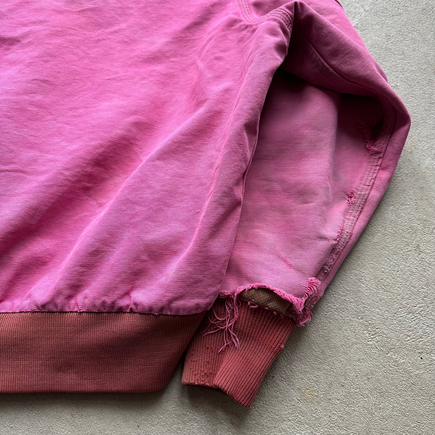 Vintage Carhartt Pink Hooded Jacket - L