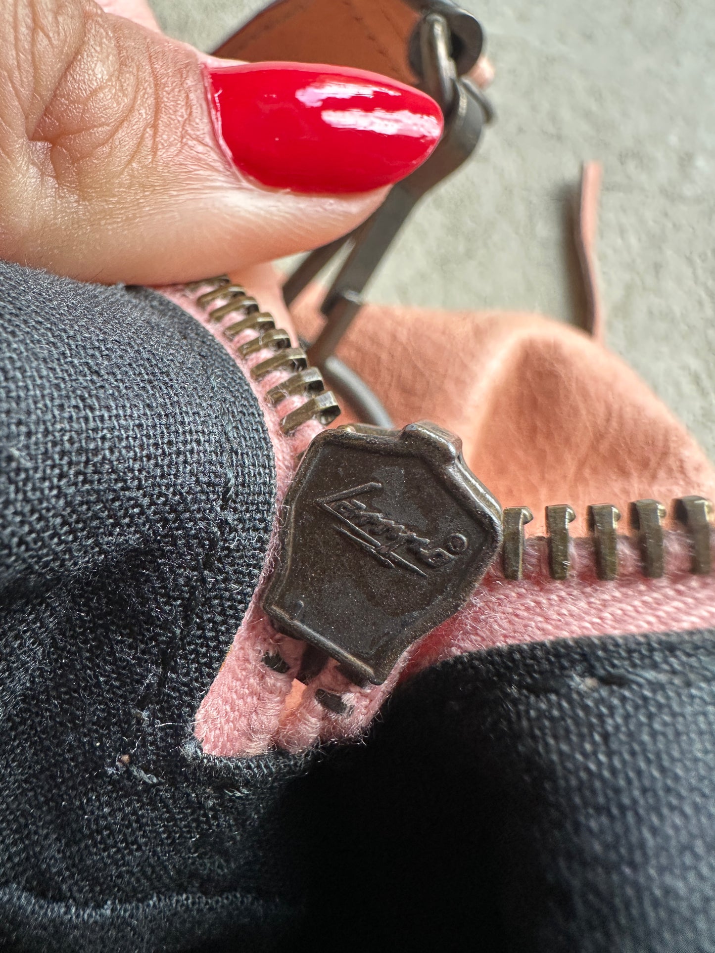 Vintage Balenciaga Peach Twiggy Bag