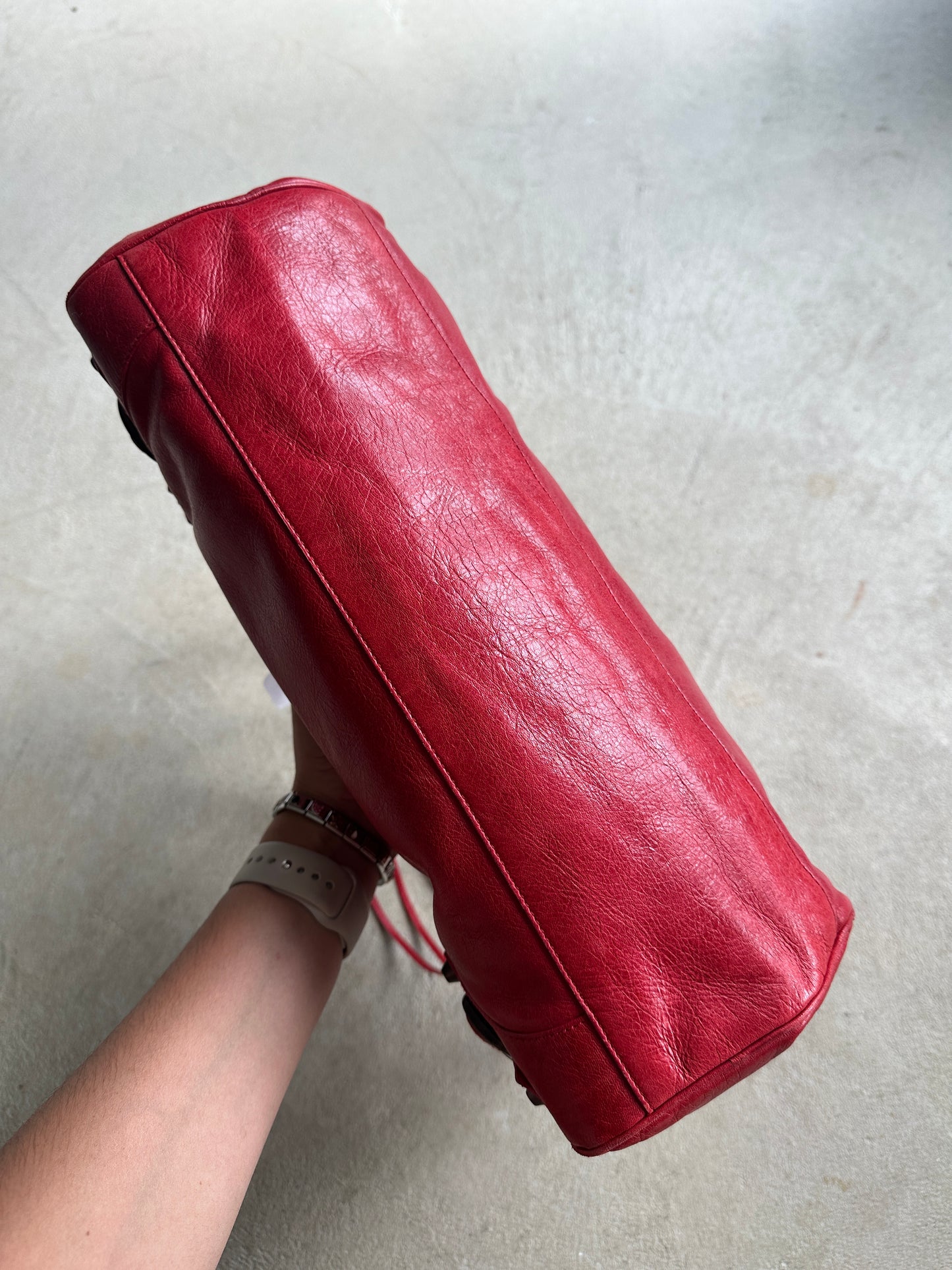 Vintage Balenciaga Red Twiggy Bag