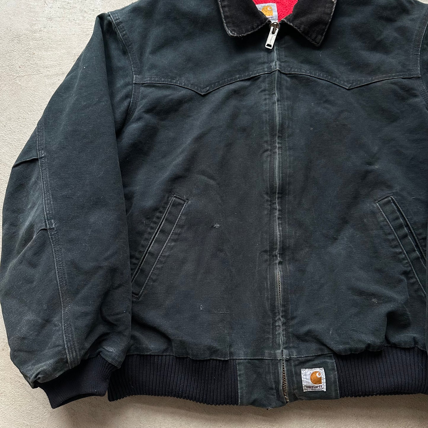 Vintage Carhartt Faded Black Santa Fe Jacket - XL