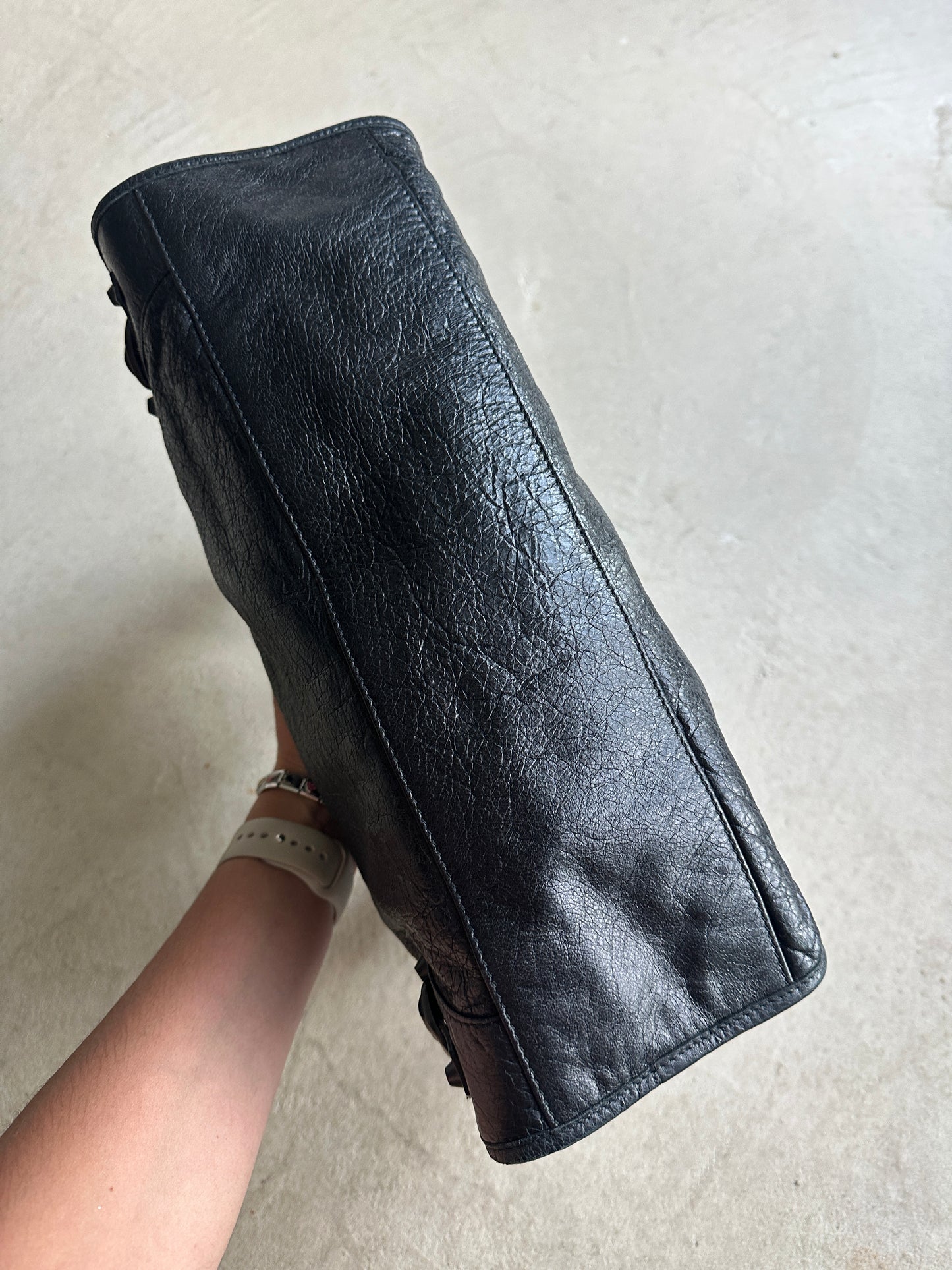 Vintage Black Balenciaga City Bag