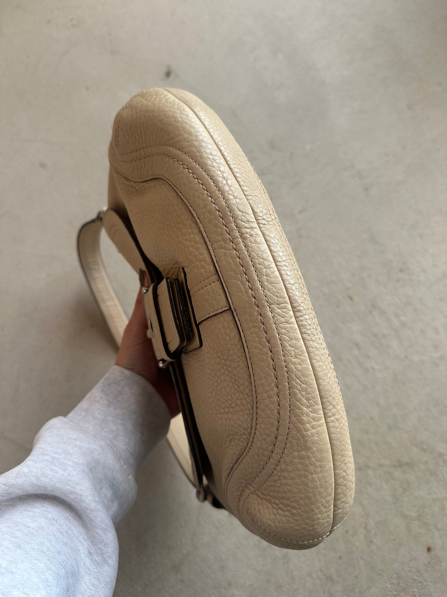 Vintage Coach Beige Soho Shoulder Bag