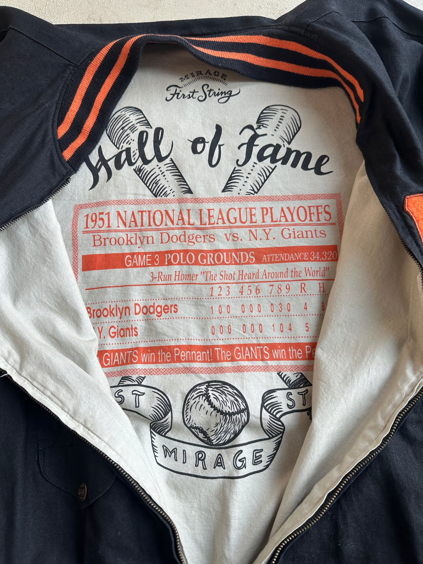 Vintage New York Giants MLB Mirage Jacket - XL