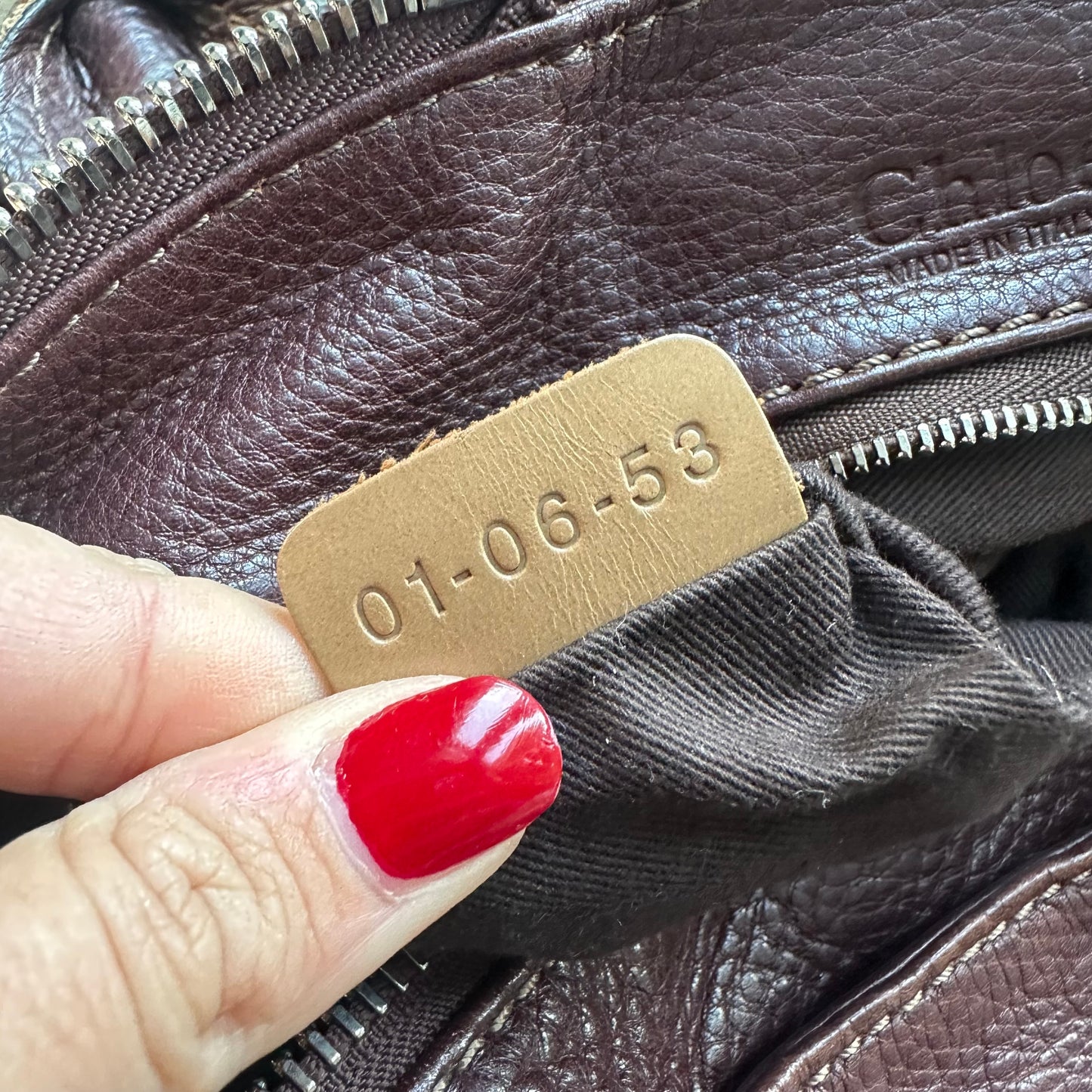 Vintage Brown Chloe Paddington Shoulder Bag