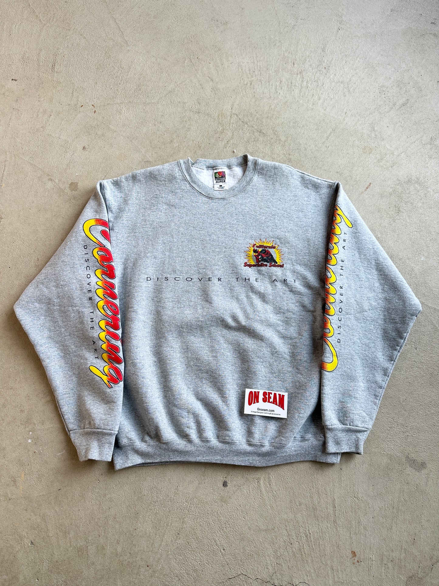 Vintage California Superbike School Sweatshirt - L