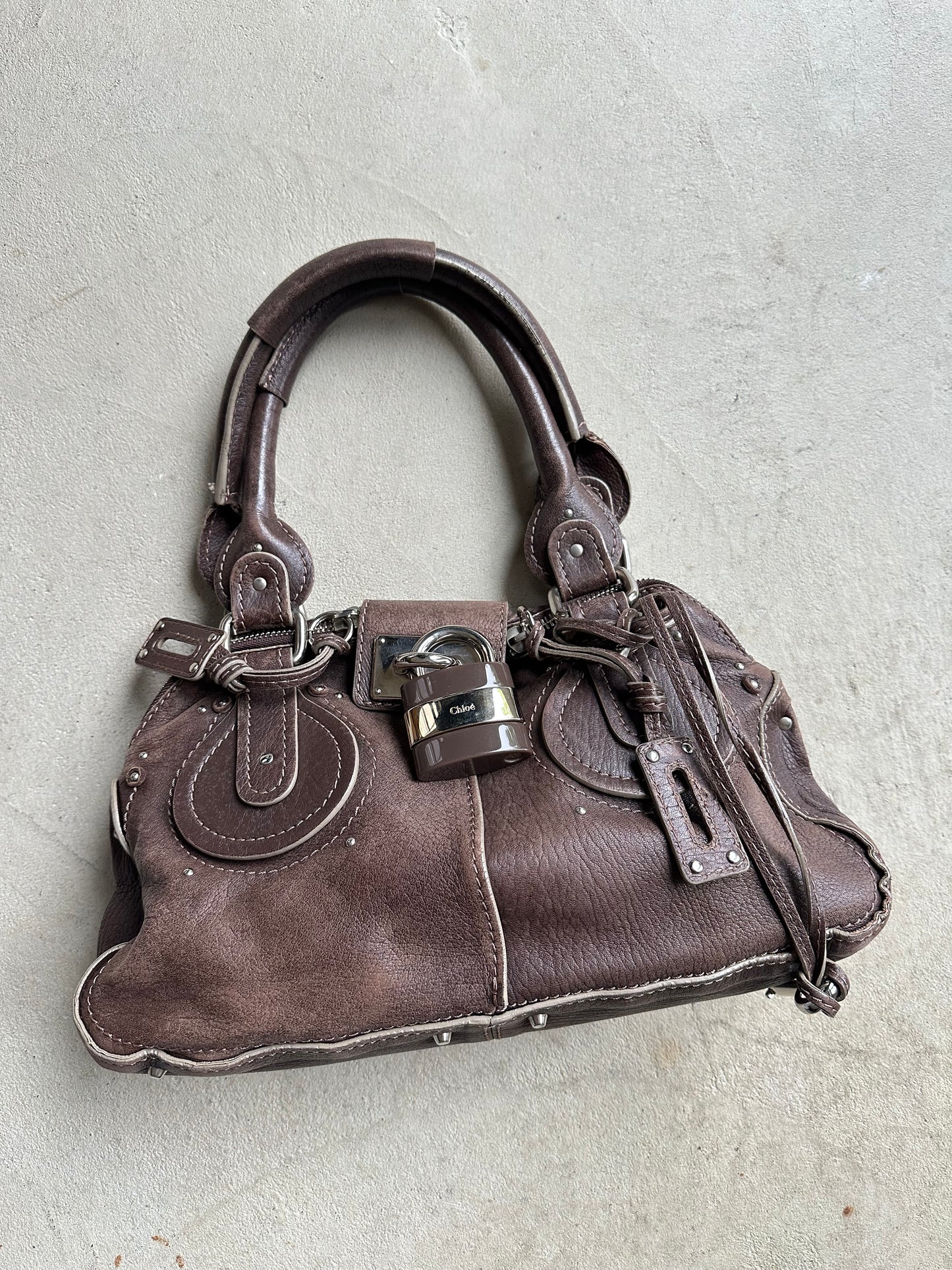 Vintage Brown Chloe Paddington Style Shoulder Bag