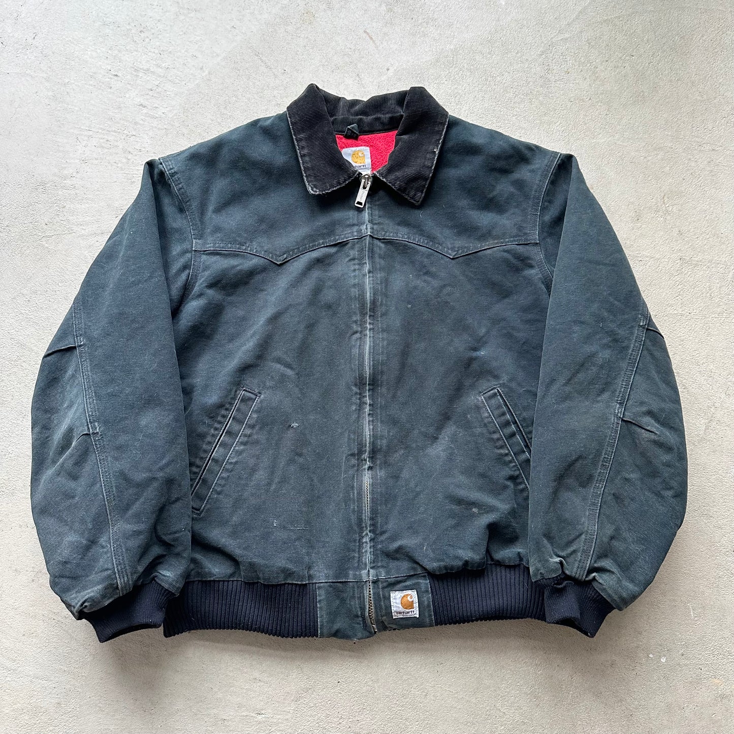 Vintage Carhartt Faded Black Santa Fe Jacket - XL