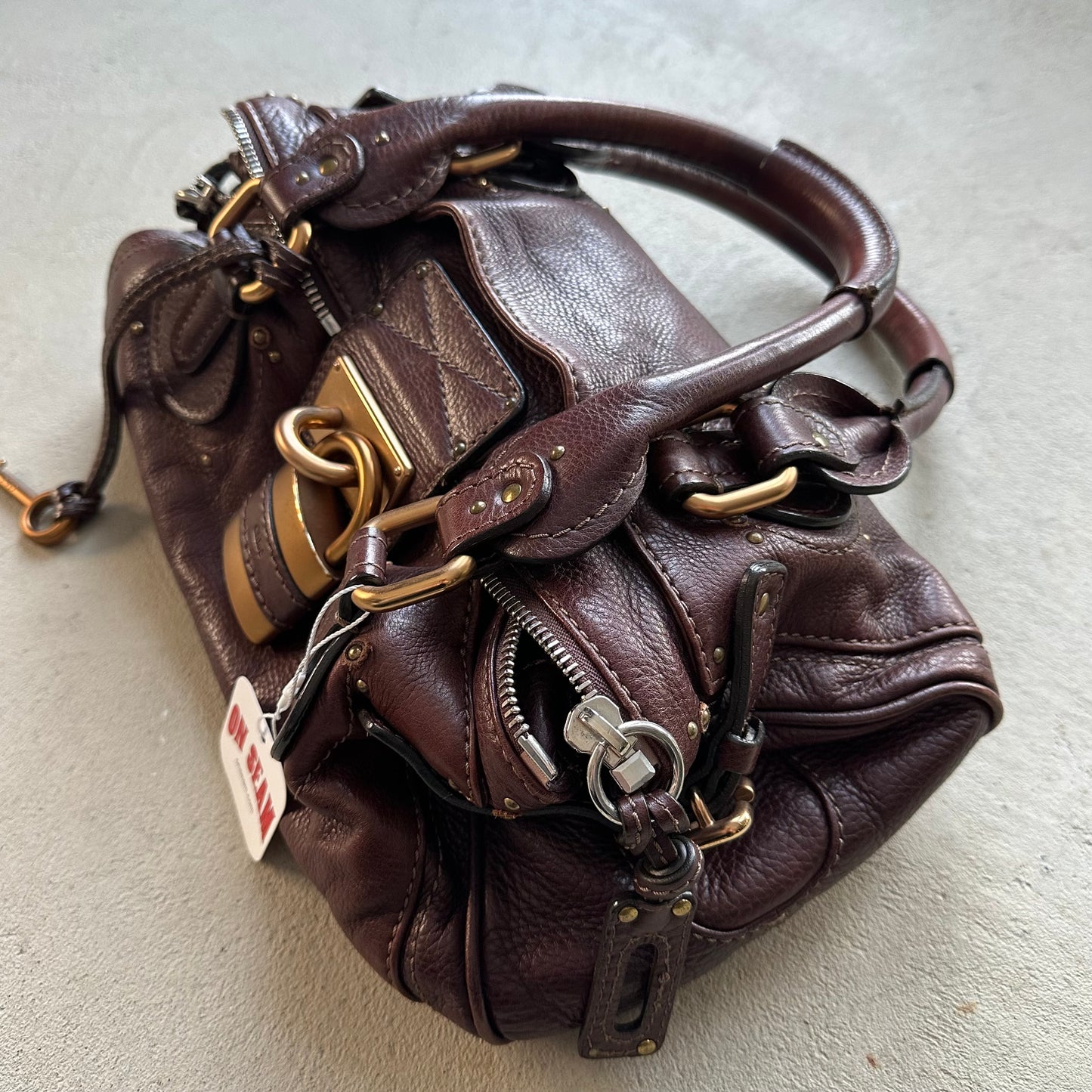 Vintage Brown Chloe Paddington Shoulder Bag