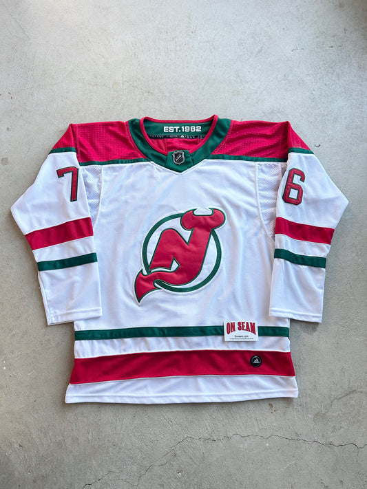 New Jersey Devils P.K. Subban Adidas Alternate NHL Hockey Jersey