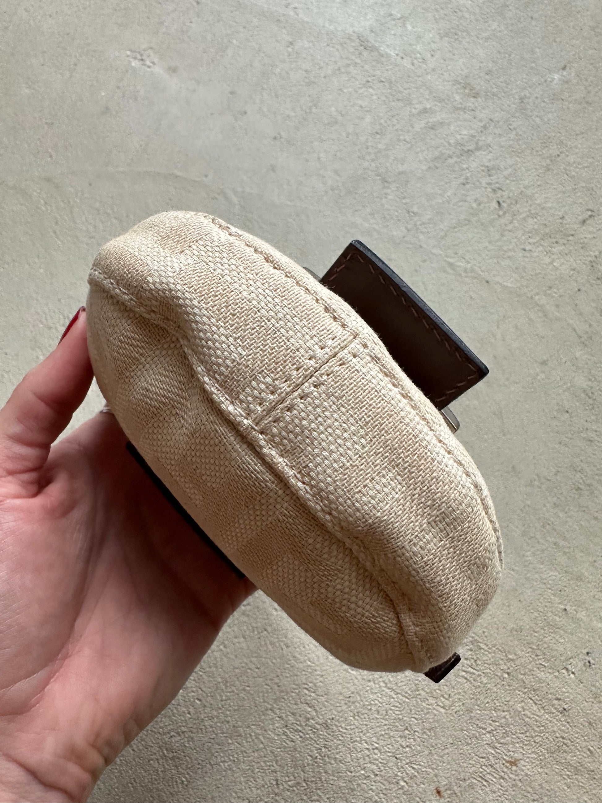 Vintage Fendi Zucca Mini Hand Bag