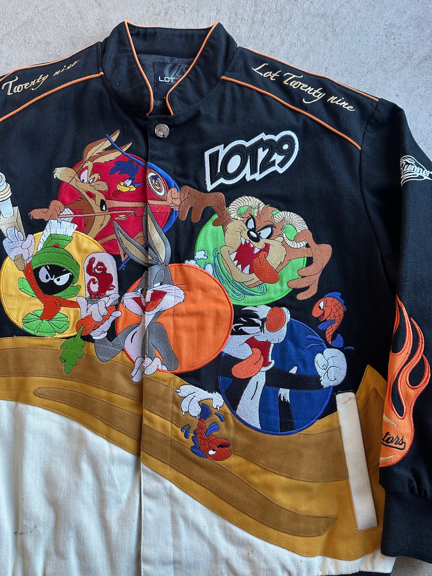 Vintage Looney Tunes Nascar Jacket- L