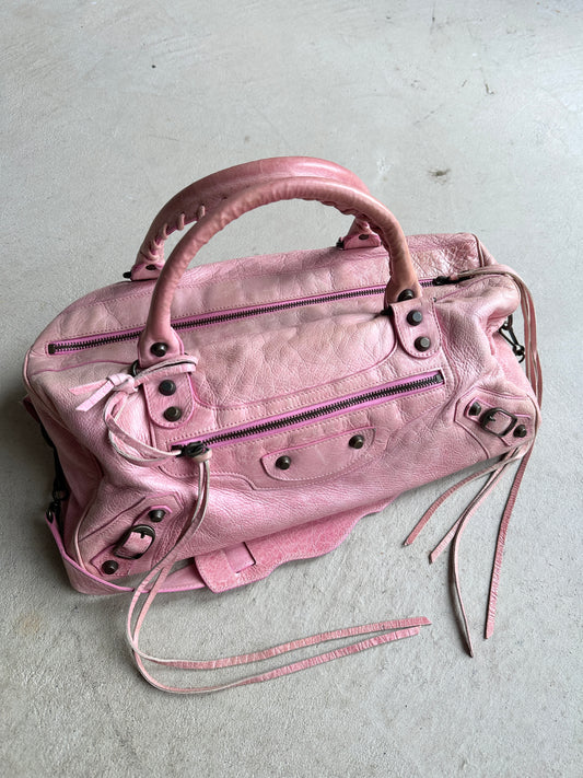 Vintage Balenciaga Pink Twiggy Bag