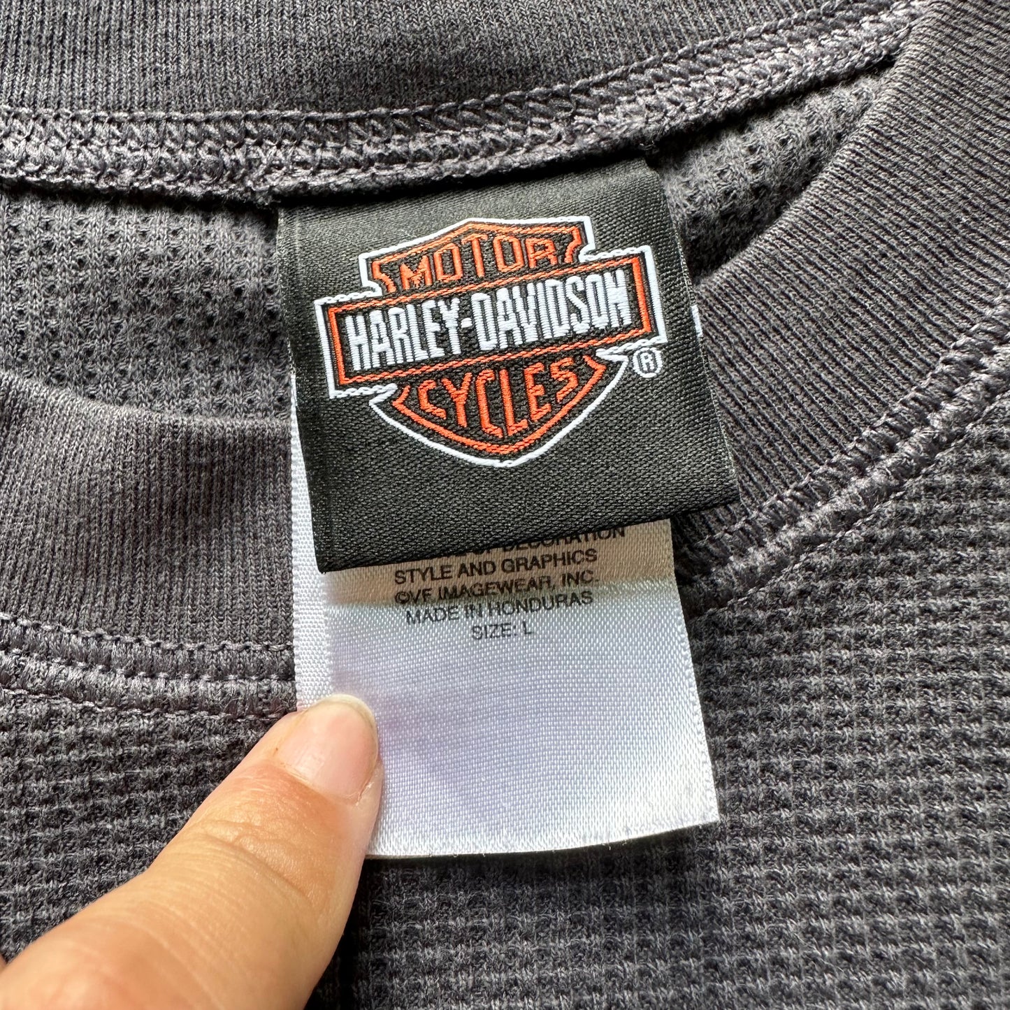 Faded Harley Davidson Thermal - L