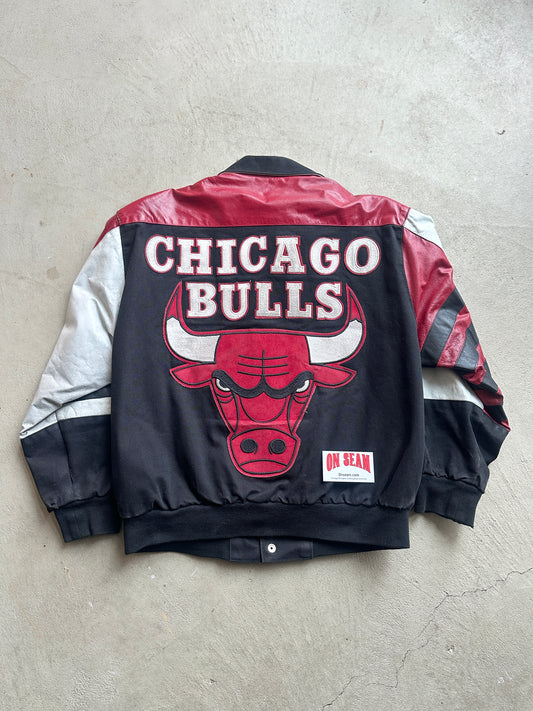 Vintage Jeff Hamilton Chicago Bulls Jacket