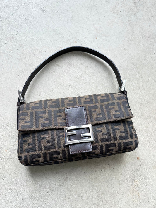 Vintage Fendi Mini Mama Zucca Baguette