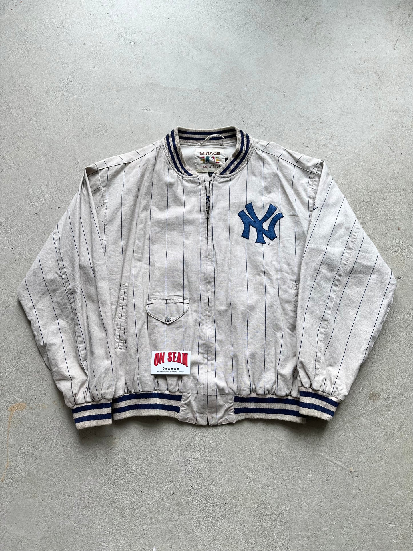 Vintage New York Yankees Mirage Jacket - XL