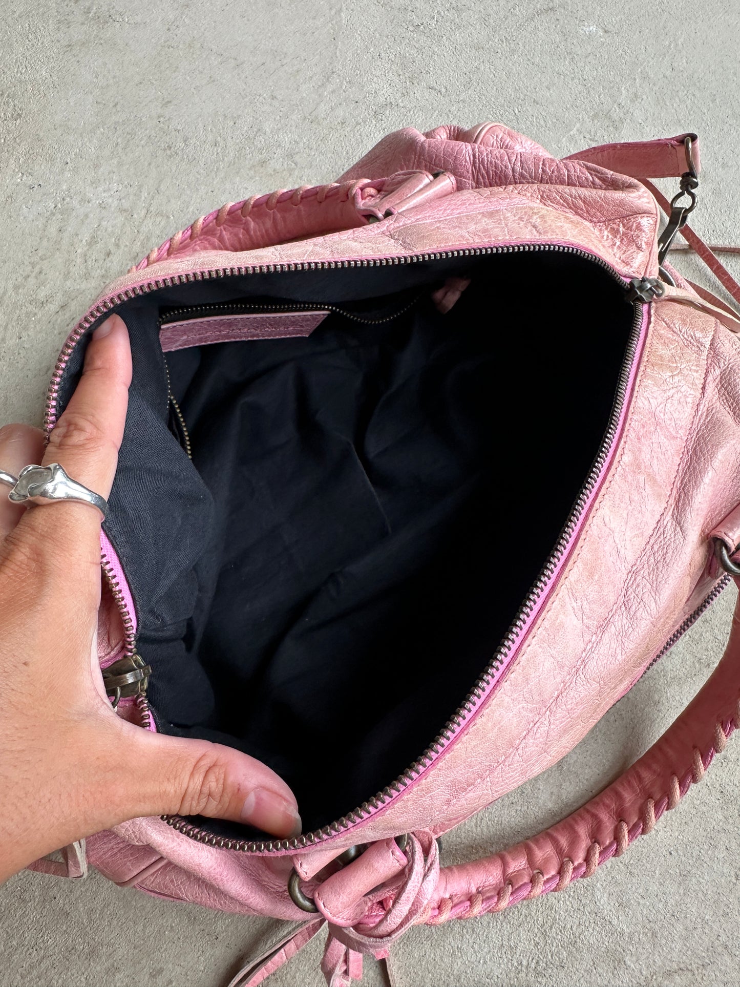 Vintage Balenciaga Pink Twiggy Bag