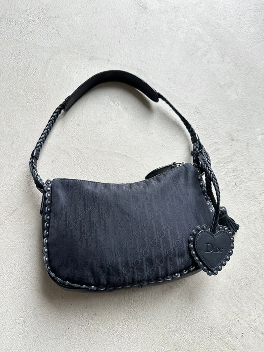 Vintage Dior Black Shoulder Bag