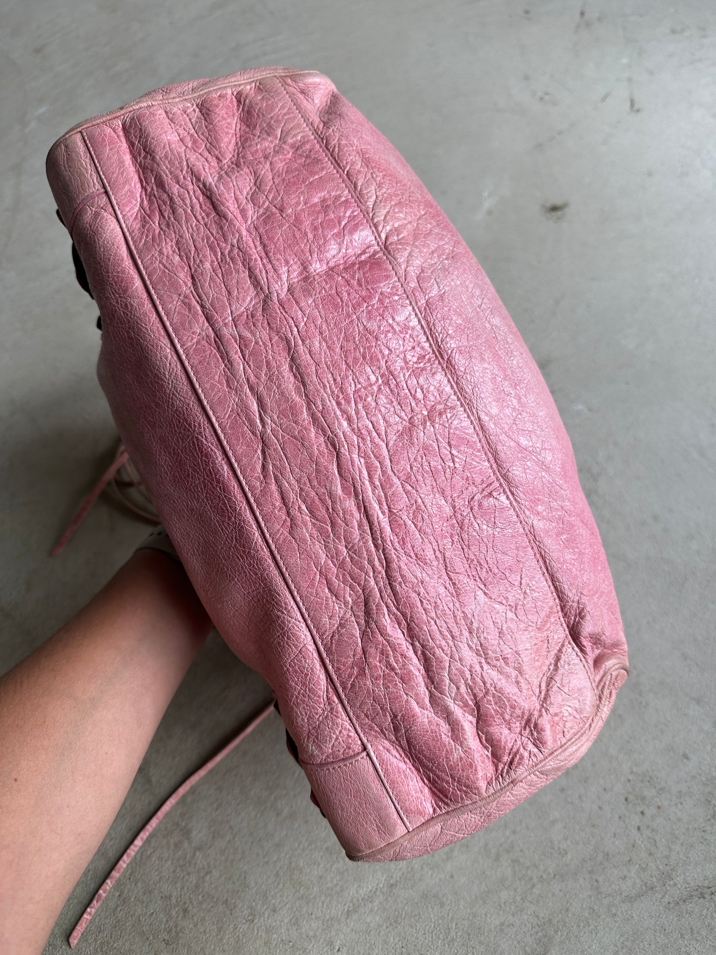 Vintage Balenciaga Pink Twiggy Bag