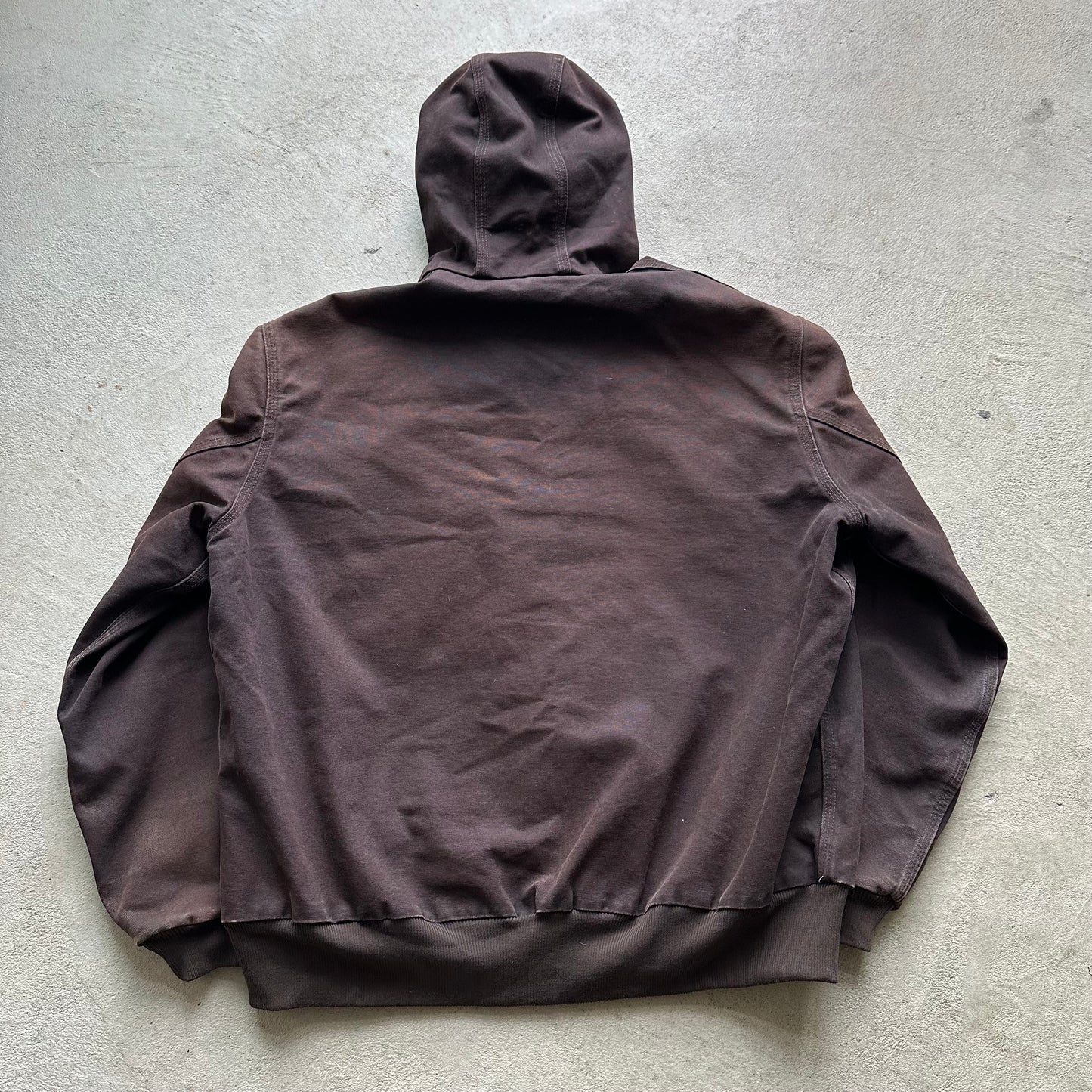 Vintage Carhartt Brown Hooded Jacket - XL