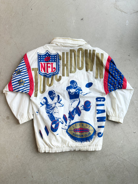 Vintage New York Giants Wind Breaker - M