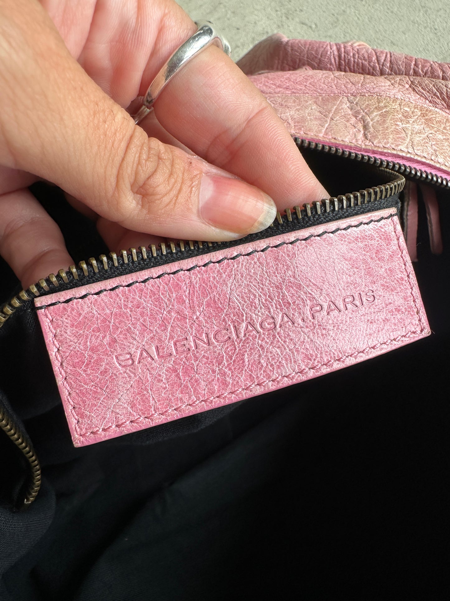 Vintage Balenciaga Pink Twiggy Bag