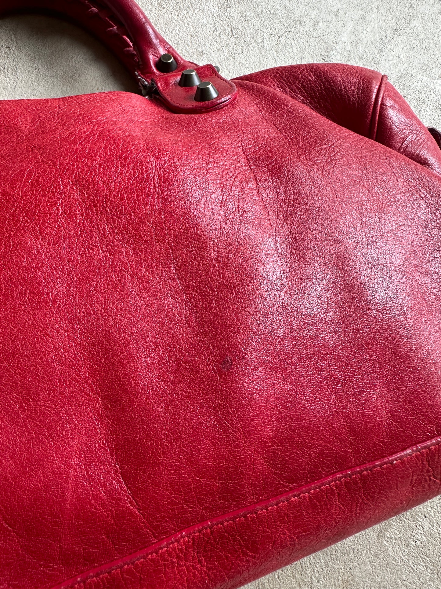 Vintage Balenciaga Red Twiggy Bag