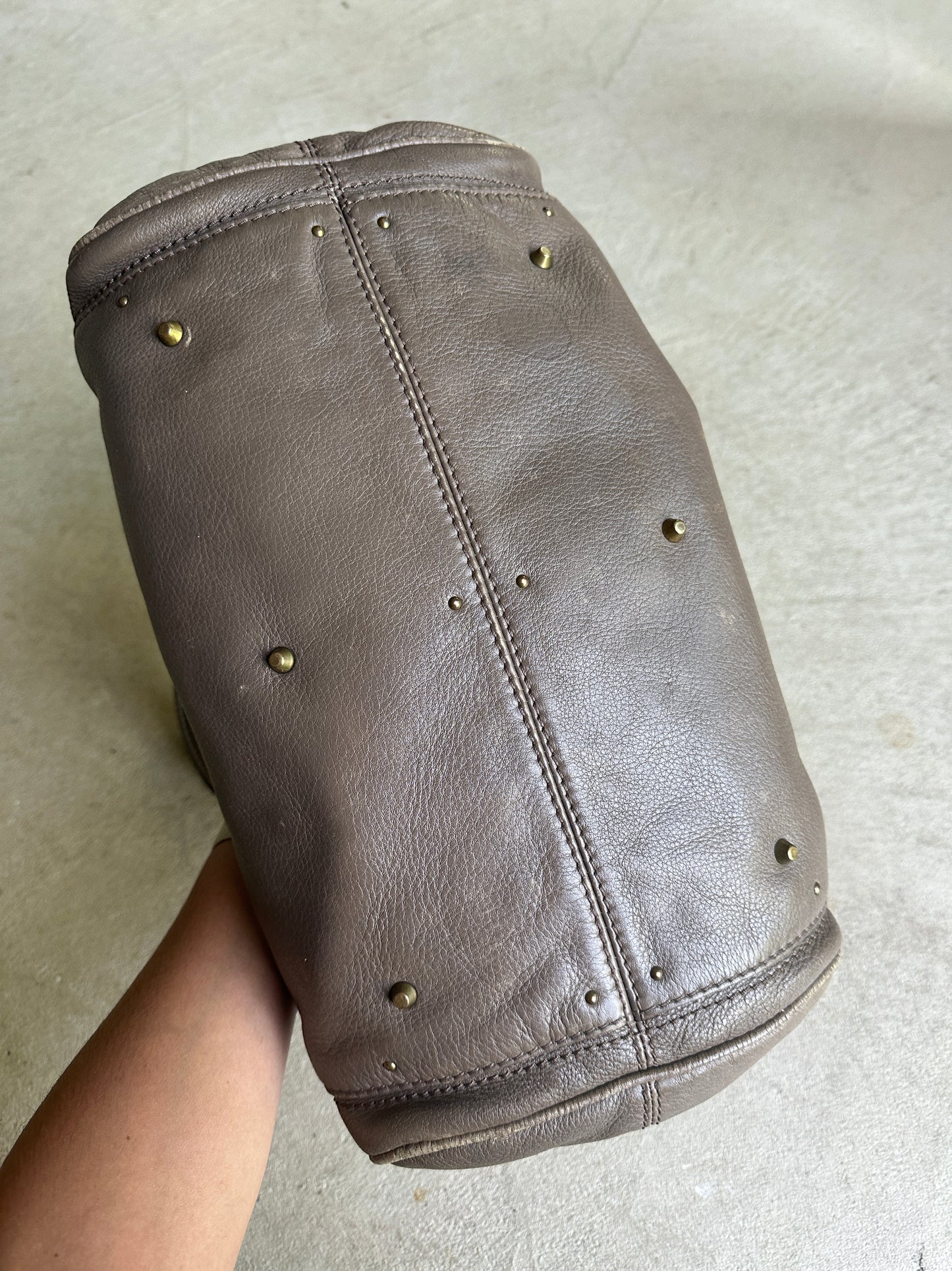 Vintage Brown Chloé Paddington Shoulder Bag