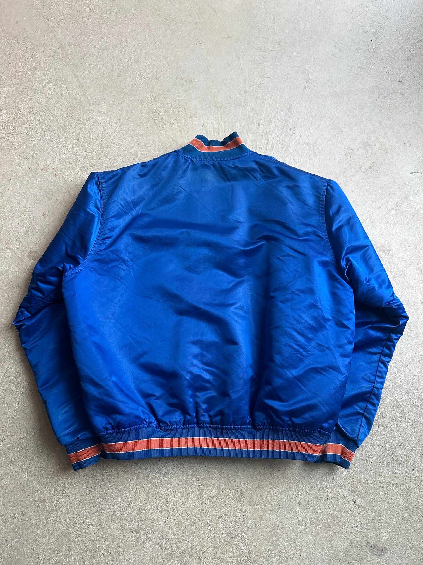 Vintage Mets Satin Warmup Jacket