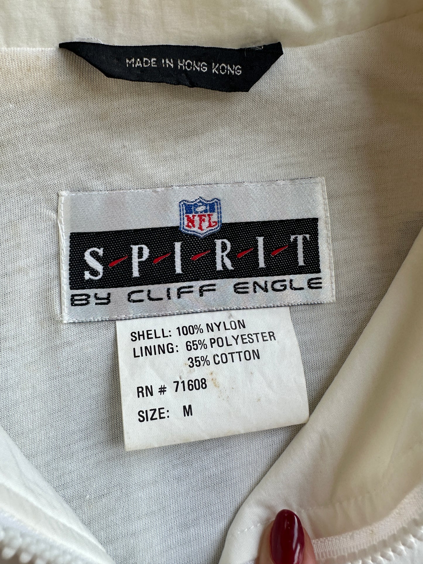 Vintage New York Giants Wind Breaker - M