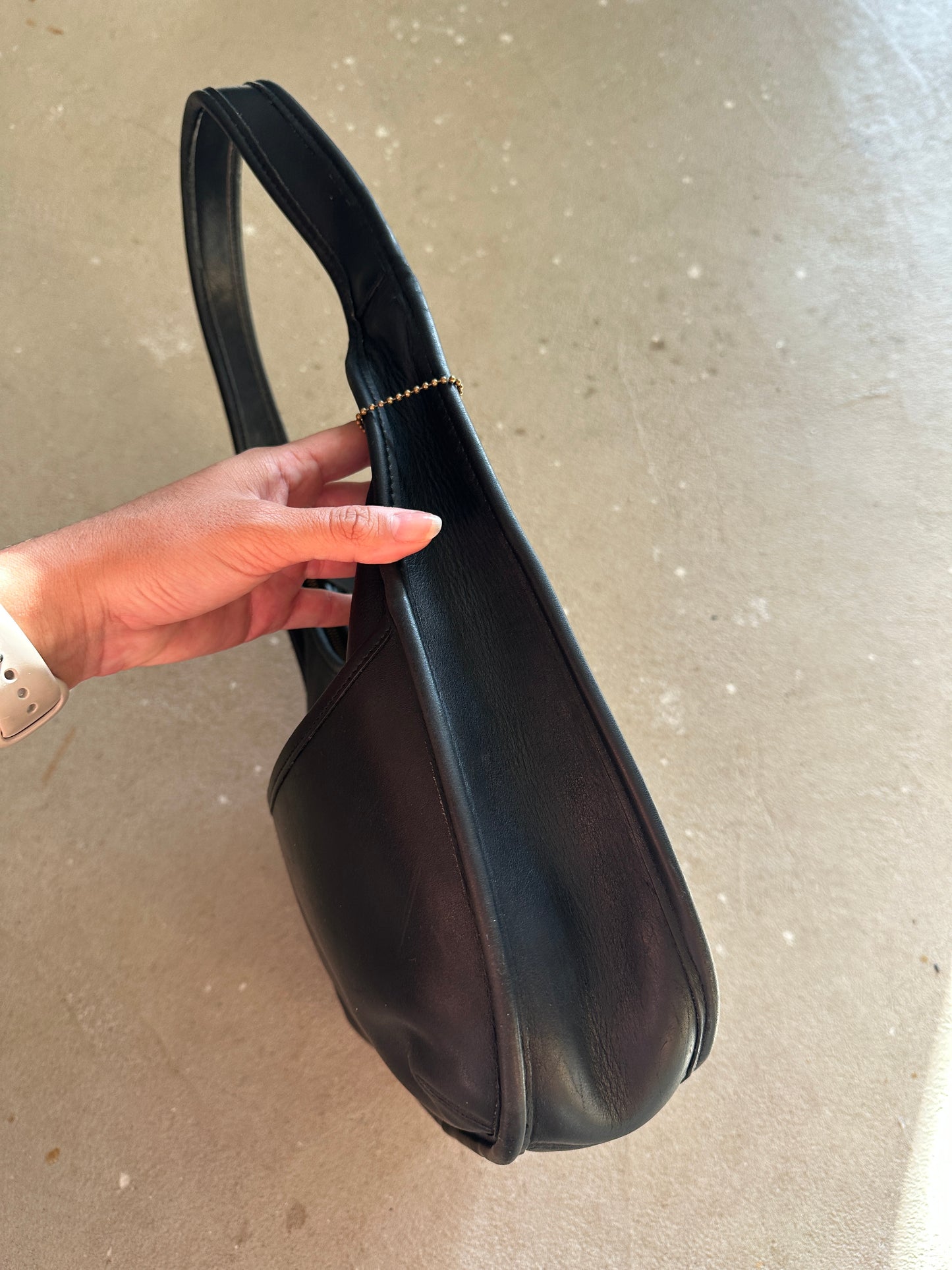 Vintage Coach Ergo Black Shoulder Bag 9033