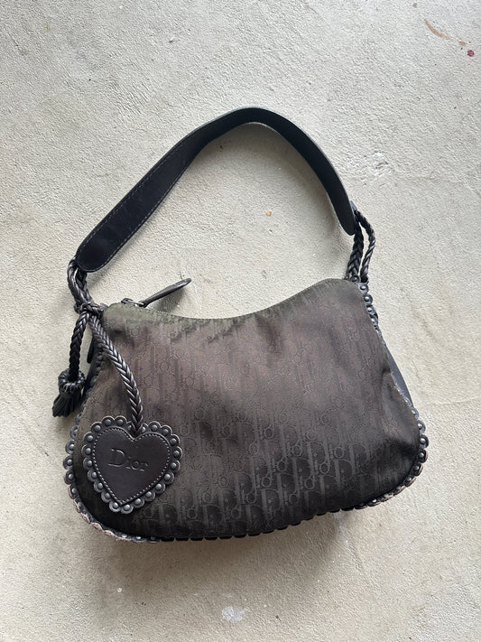 Vintage Dior Brown Shoulder Bag