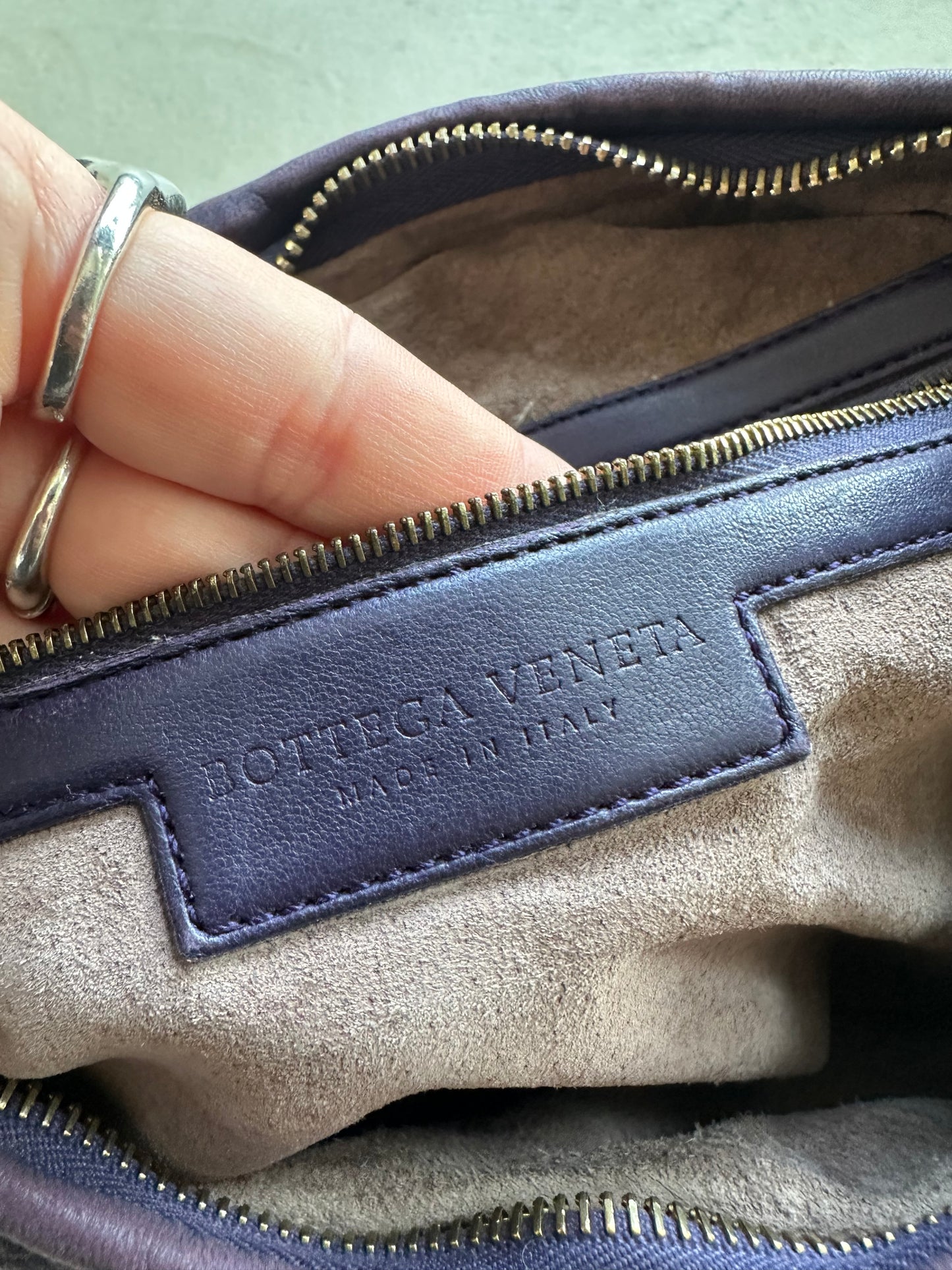 Vintage Bottega Veneta Intrecciato Hobo Bag