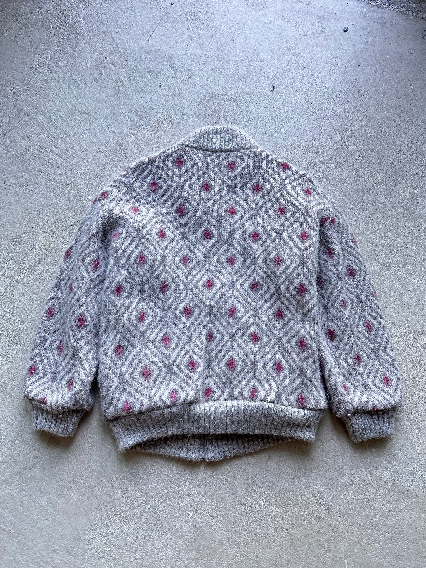 Vintage Woman’s Reversible Fleece Bomber