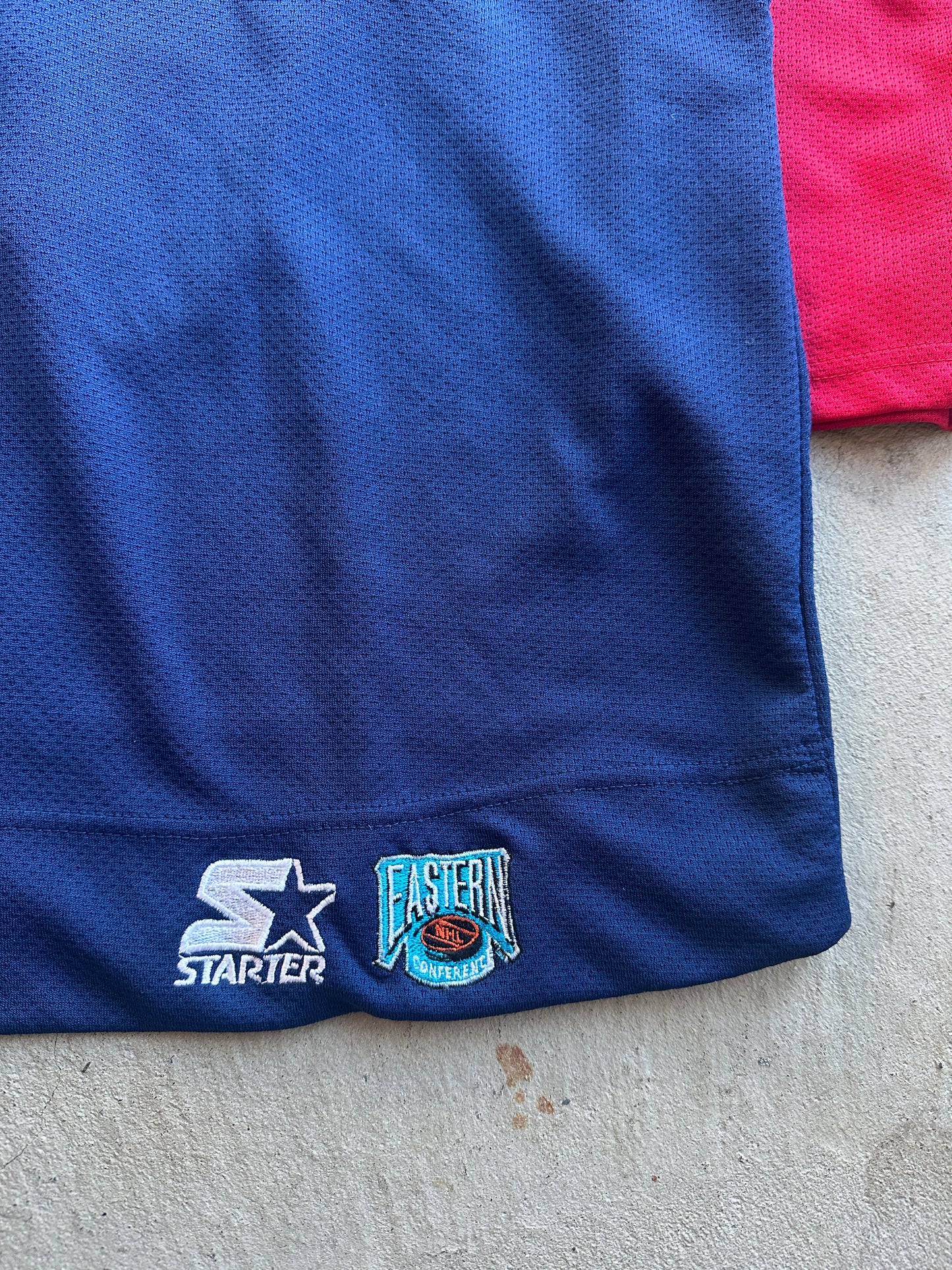 Vintage Starter New York Rangers Jersey Lady Liberty Eastern NHL Conference - L