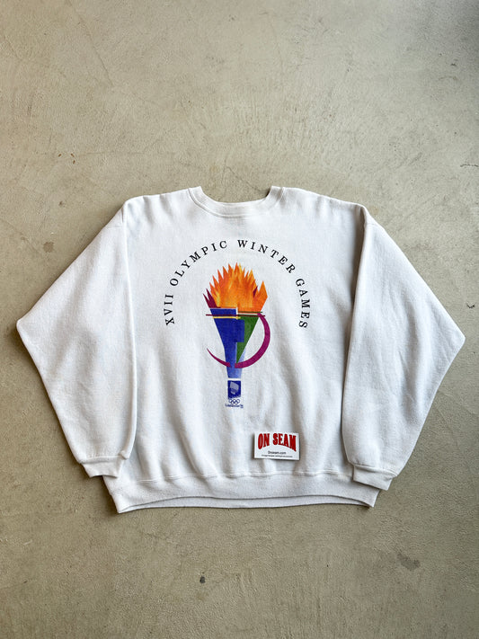 Vintage Olympics Sweatshirt - XL