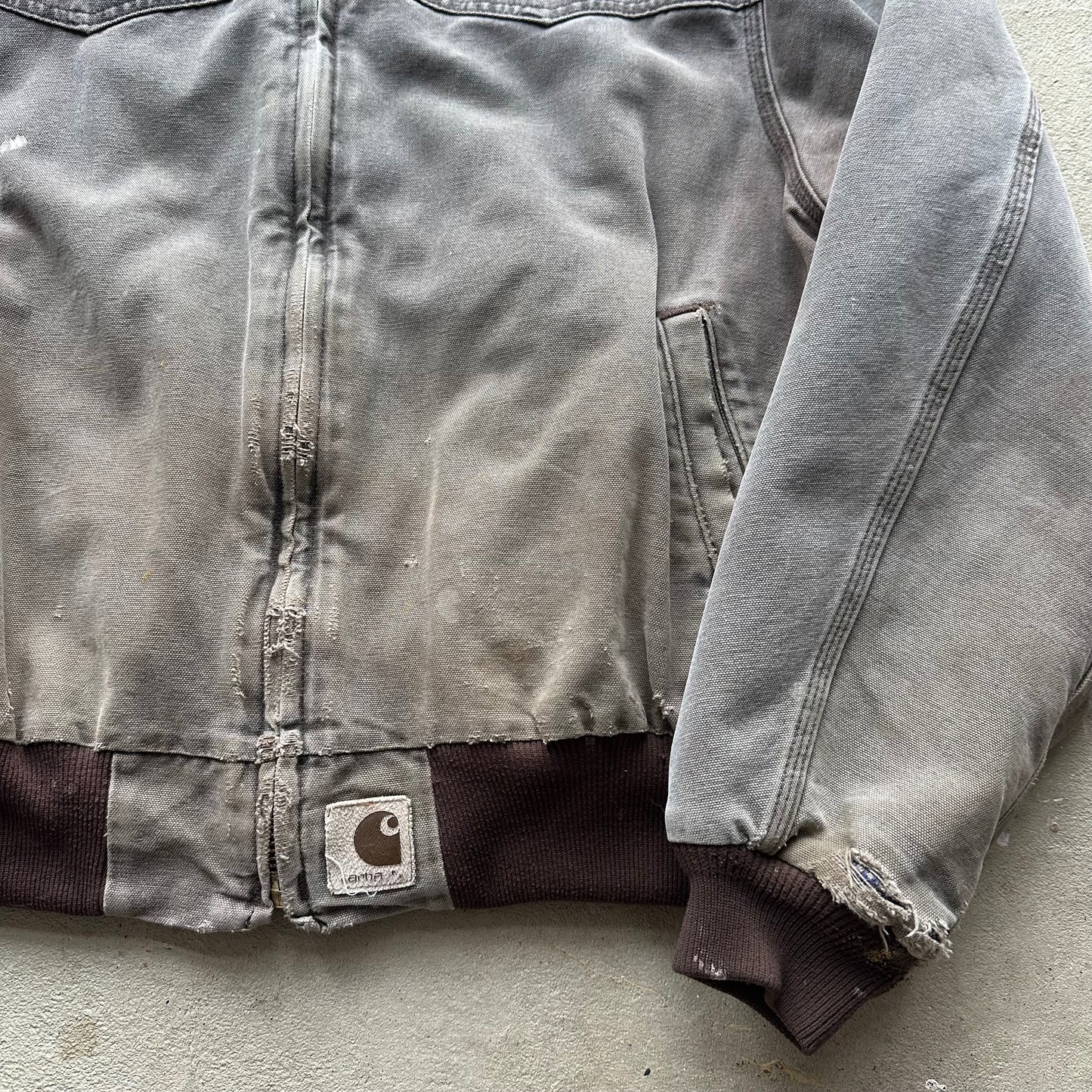 Vintage Carhartt Faded Brown Santa Fe Jacket - XL