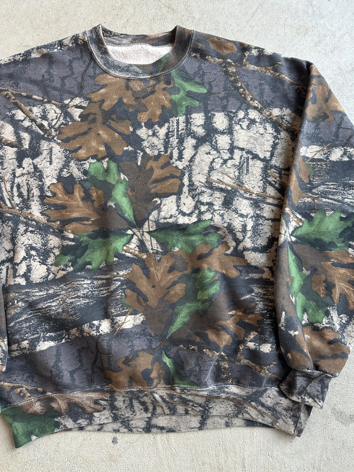 Vintage Camo Crewneck - XL