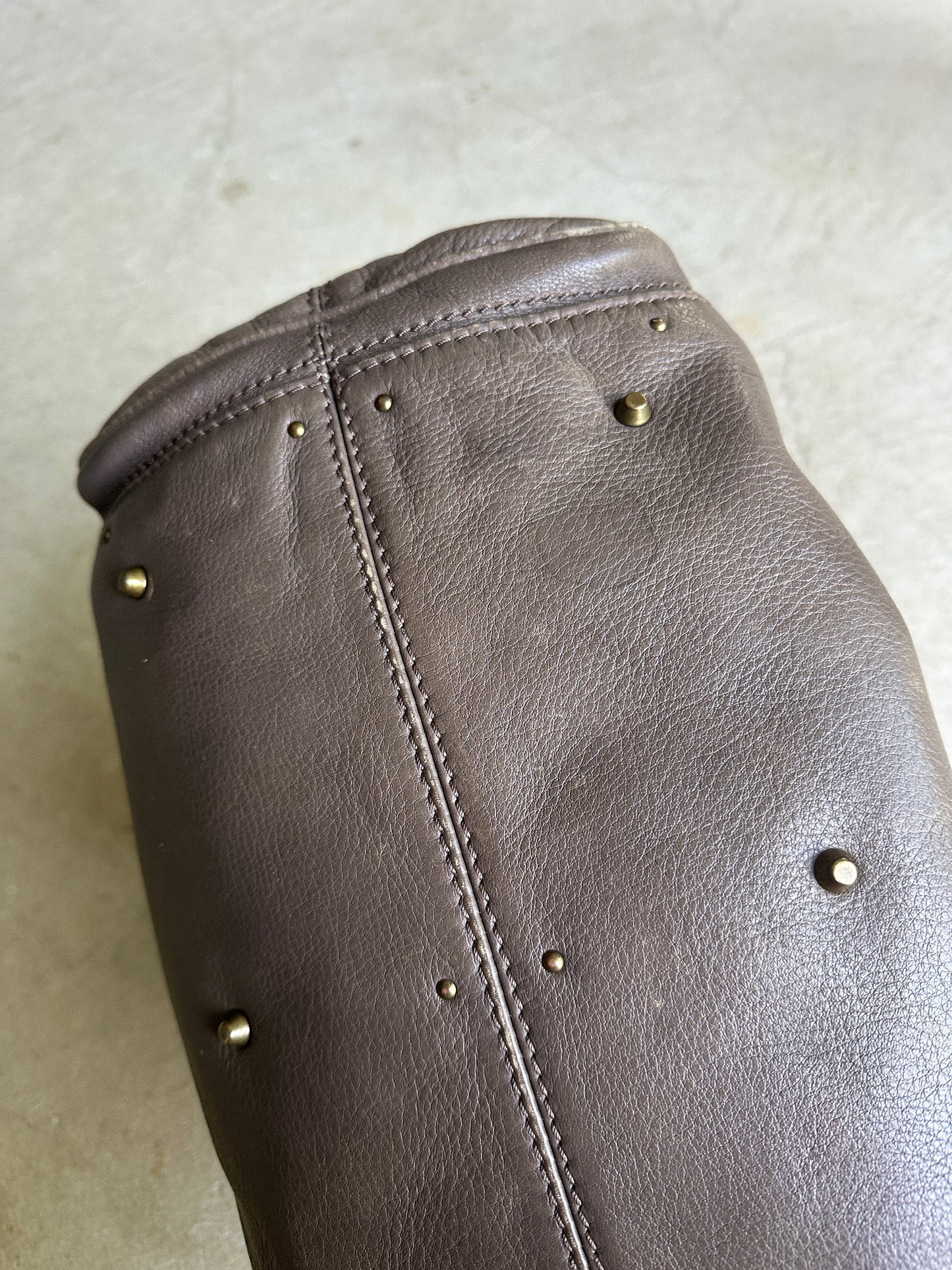 Vintage Brown Chloé Paddington Shoulder Bag