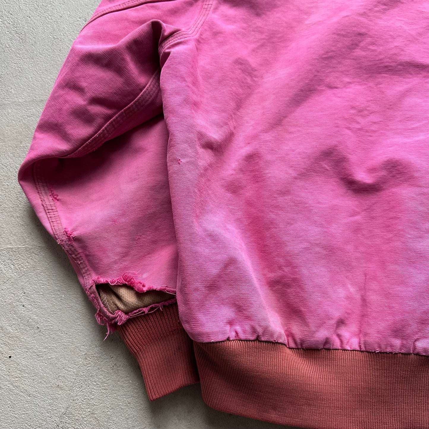 Vintage Carhartt Pink Hooded Jacket - L