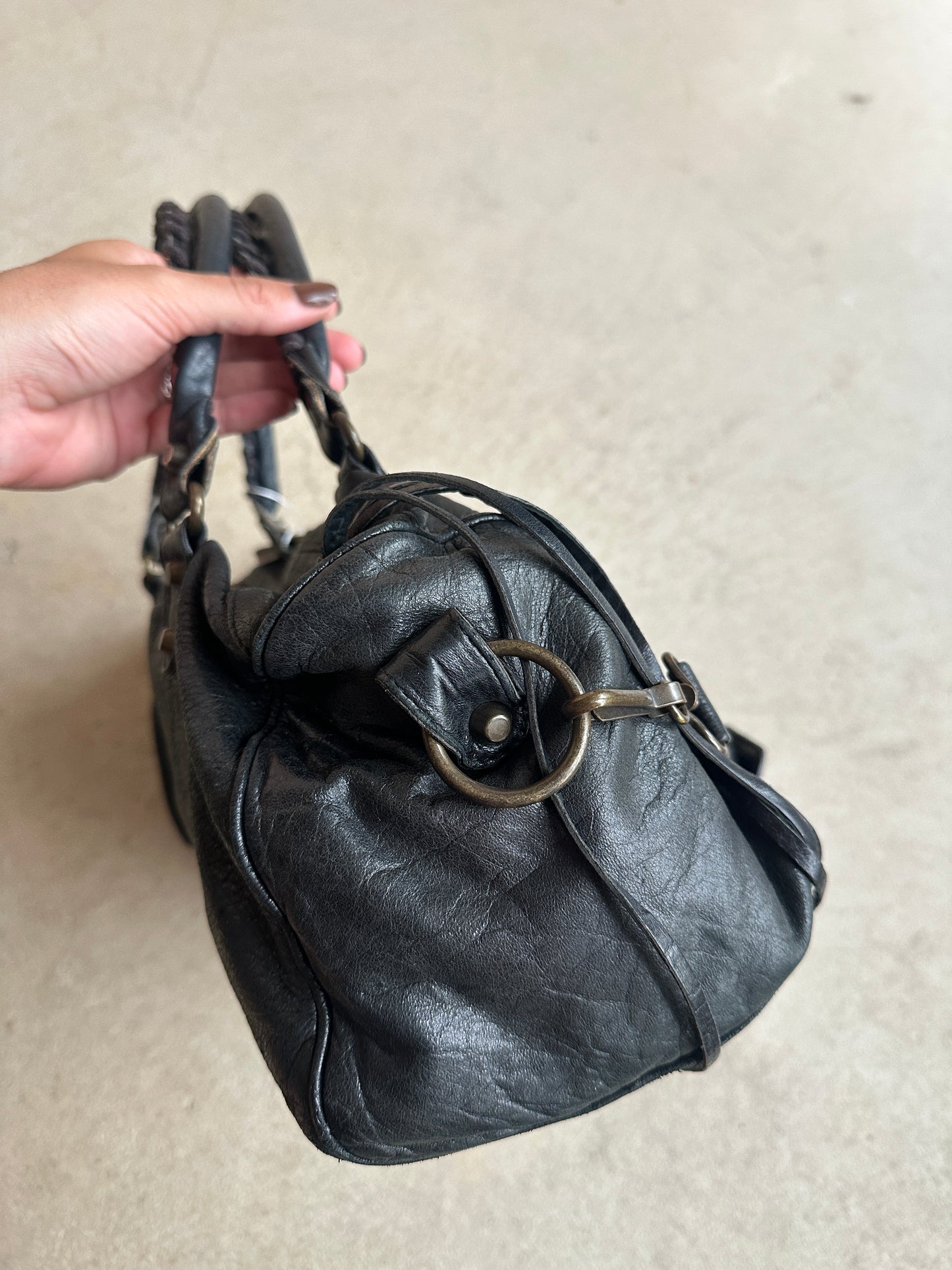 Vintage Balenciaga Black Twiggy Bag