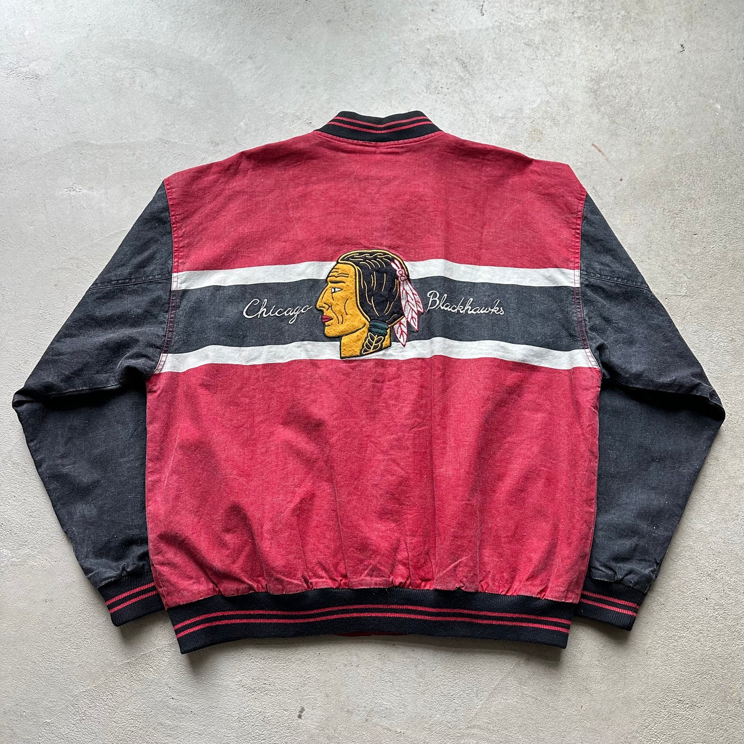 Vintage NHL Blackhawks Mirage Jacket - XL